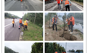 民權(quán)縣公路事業(yè)發(fā)展中心積極開展雨后 干線公路修復(fù)工作