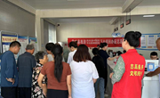 民權(quán)縣殘聯(lián)下鄉(xiāng)辦理殘疾證，服務(wù)群眾“零距離”